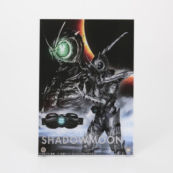 PRE-ORDER : Kamen Rider BLACK SUN Acrylic Board with Foil 2 Types in total