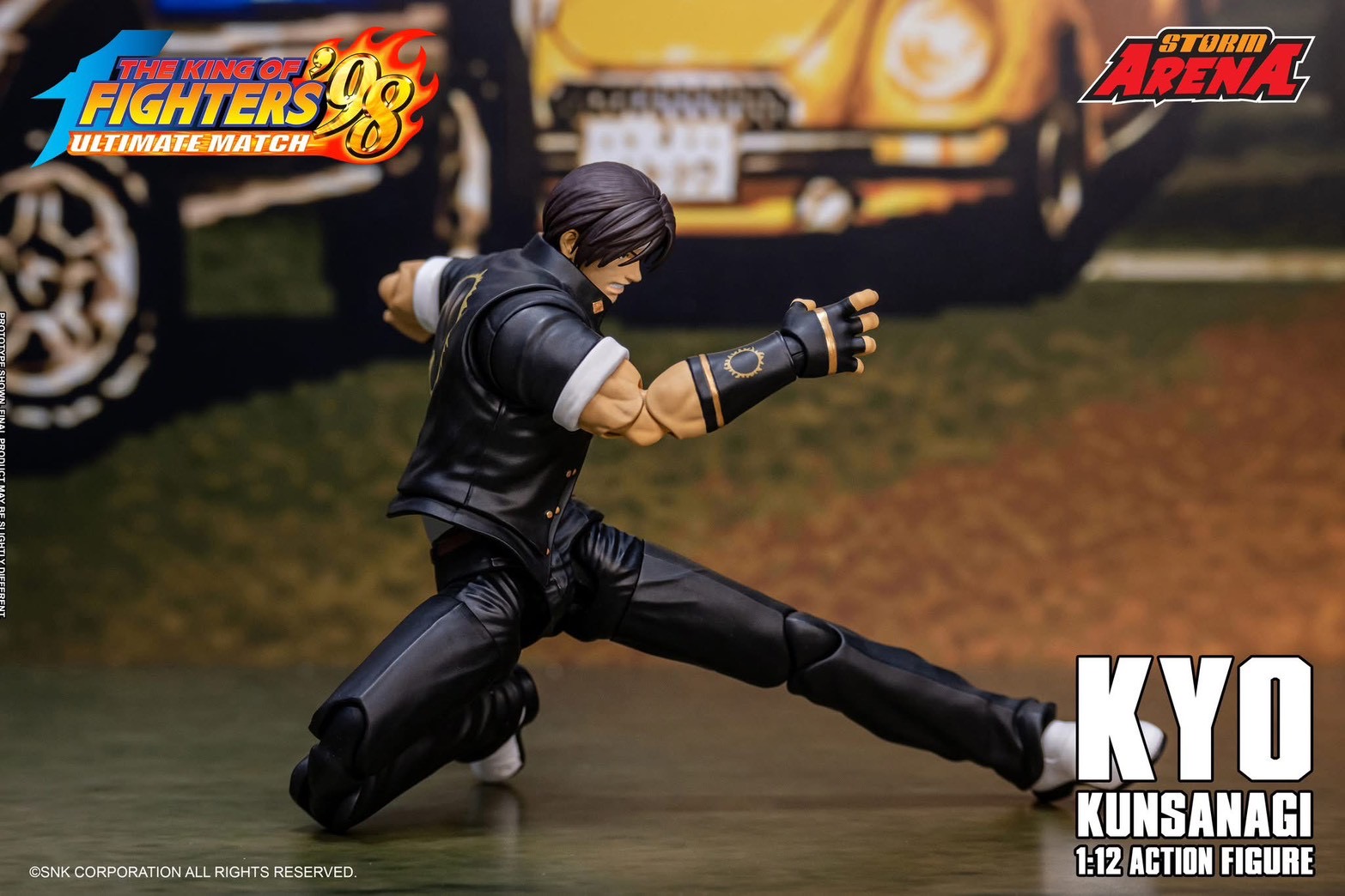 Pre-order : STORM ARENA The King Of Fighter’s 98um Kyo Kusanagi 1/12 Scale Action Figure by Storm Collectibles