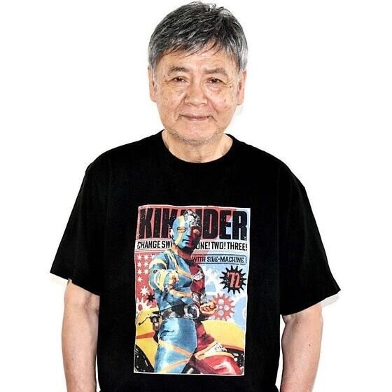 PRE-ORDER : Yoshihito Sugahara Android Kikaider Kikaider/Red & Blue T-shirt