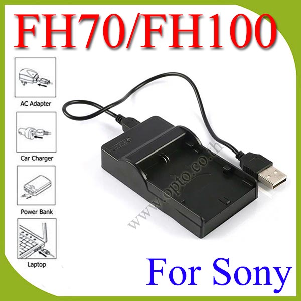 USB FH70/FH100 Battery Charger For Sony NP-FV50 FP50 FH50