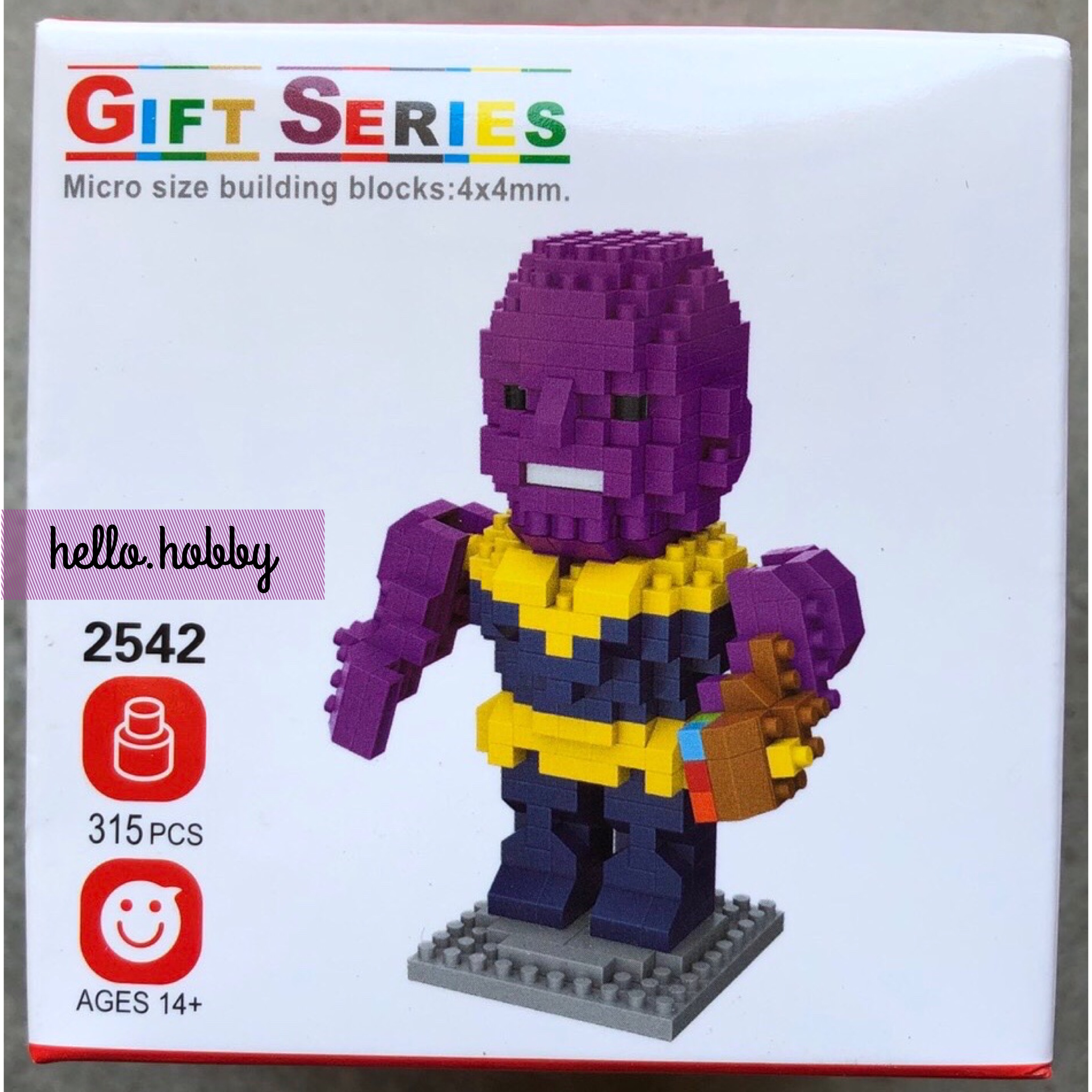 Wise Hawk 2542 Avengers Thanos 315pcs