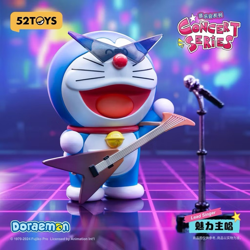 โมเดล โดราเอม่อน ได้ 1 ตัว | Doraemon Concert Series by 52TOYS