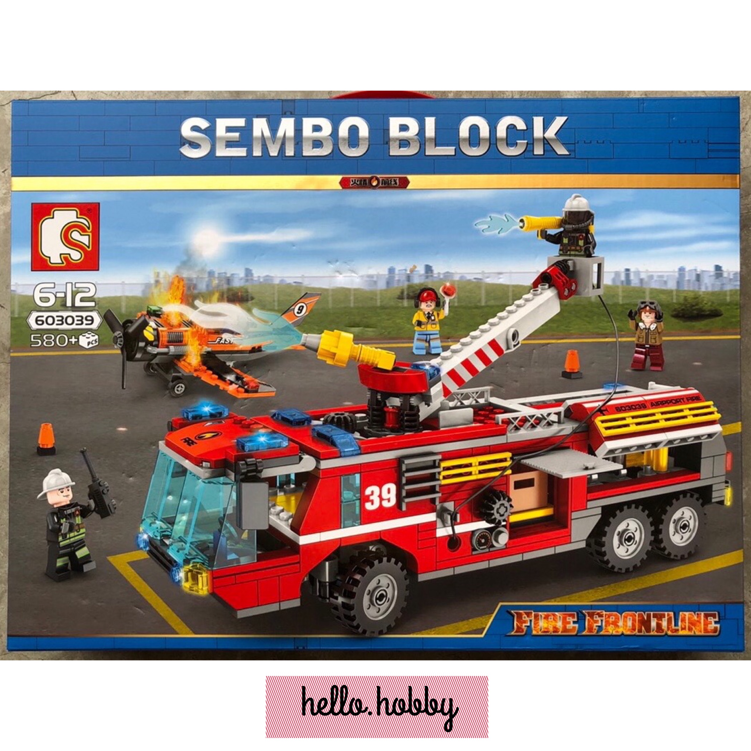 Sembo Block - 603039 Fire Frontline 580pcs