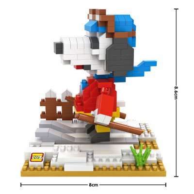 LOZ 9524-9527 Snoopy Set