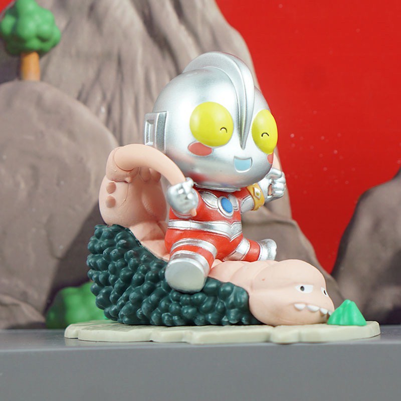 Ultraman - Ultra Battle Armor Q Version Terman Scene by Jin Jiang Toys (Set of 6+2secret)