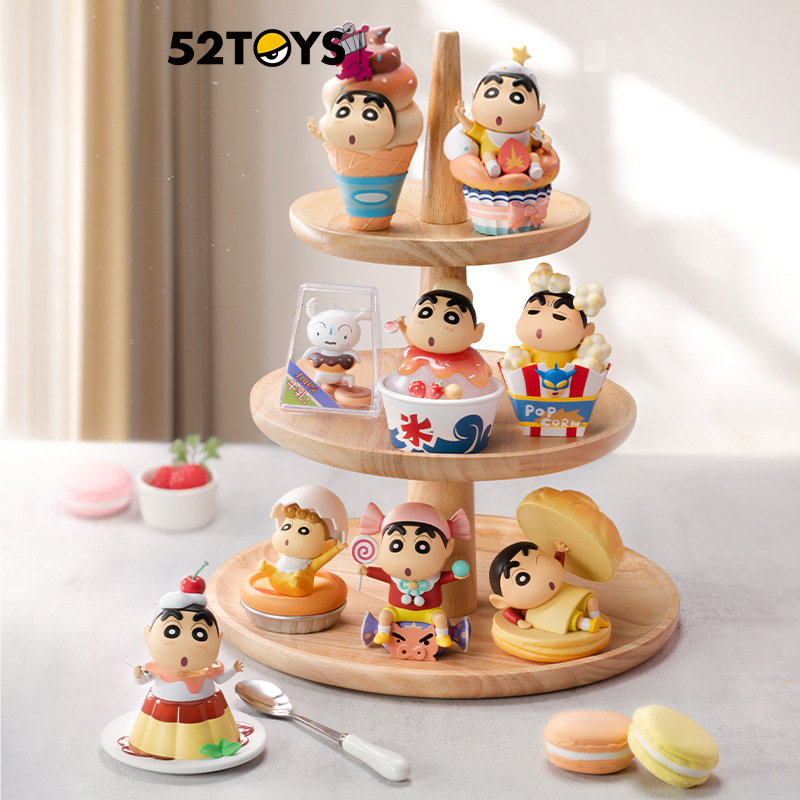 Crayon Shinchan - Dessert Time by 52Toys (Set of 8+1 secret)
