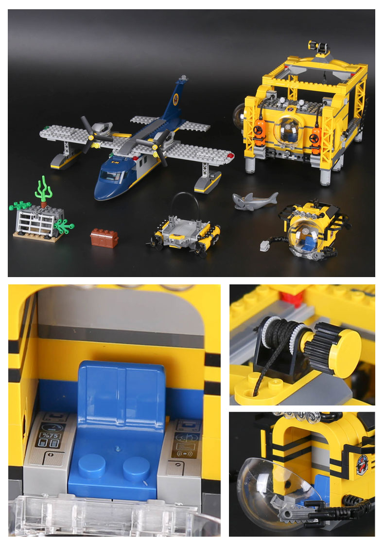 Lepin 02088 Deep Sea Operation Base 1016pcs