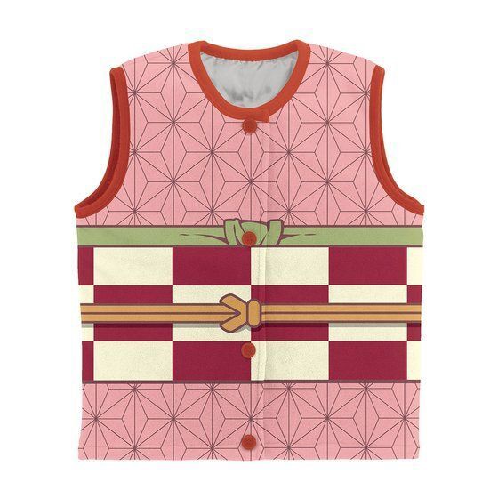 PRE-ORDER : Demon Slayer: Kimetsu no Yaiba Fleece Vest (Character Pattern ver.)