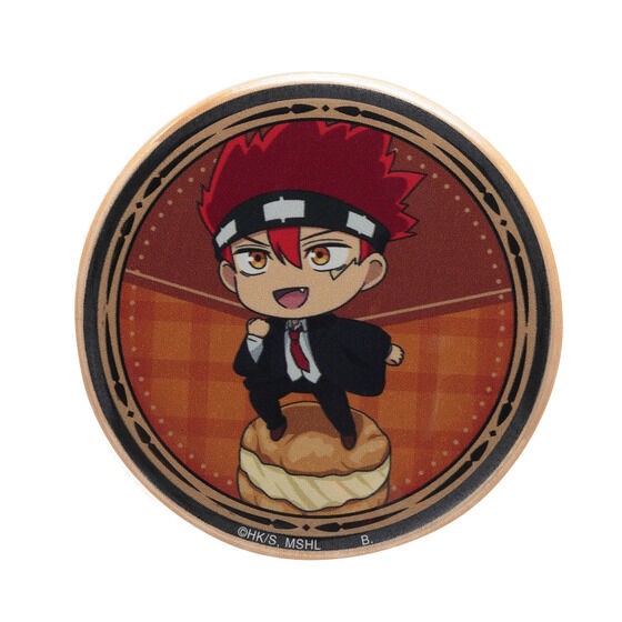 PRE-ORDER : [Hapikuro!] Mashle Mini Character Can Badge (10 types in total) (Random)