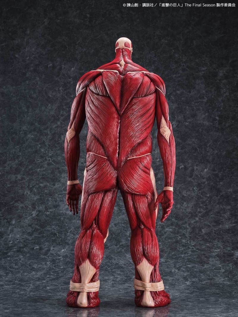 Pre-order : Mega Sofvi Attack on Titan Colossal Titan by Kaiyodo