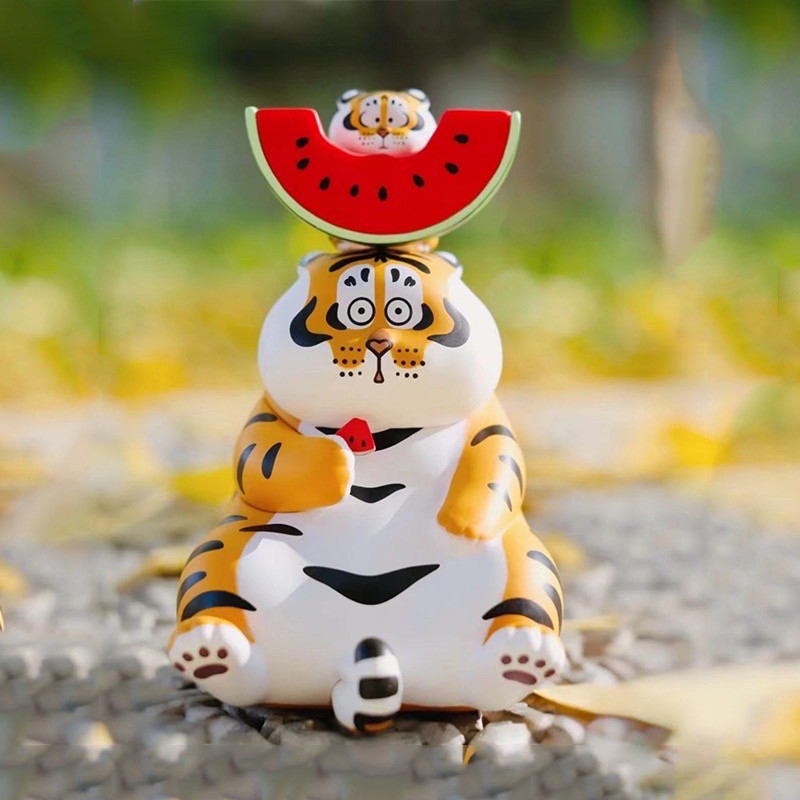 Fat Tiger Panghu & Baby Series 2 Don’t Go Home Play Outside by 52Toys (Set of 6+1secret)