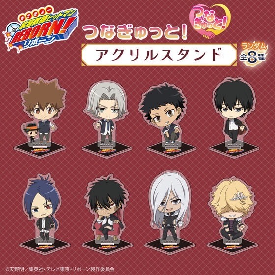 PRE-ORDER : [Hapikuro!] Katekyo Hitman REBORN! Connect Tightly! Acrylic Stand (Random)