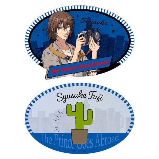 PRE-ORDER : New Prince of Tennis The Prince Goes Abroad Luggage Sticker Set
