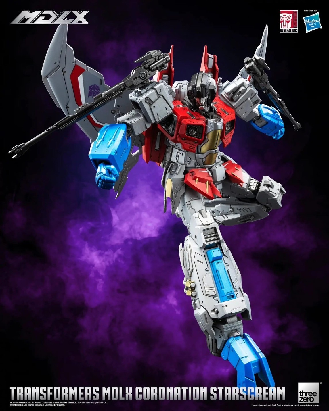 Pre-order : Transformers MDLX Coronation Starscream by Threezero