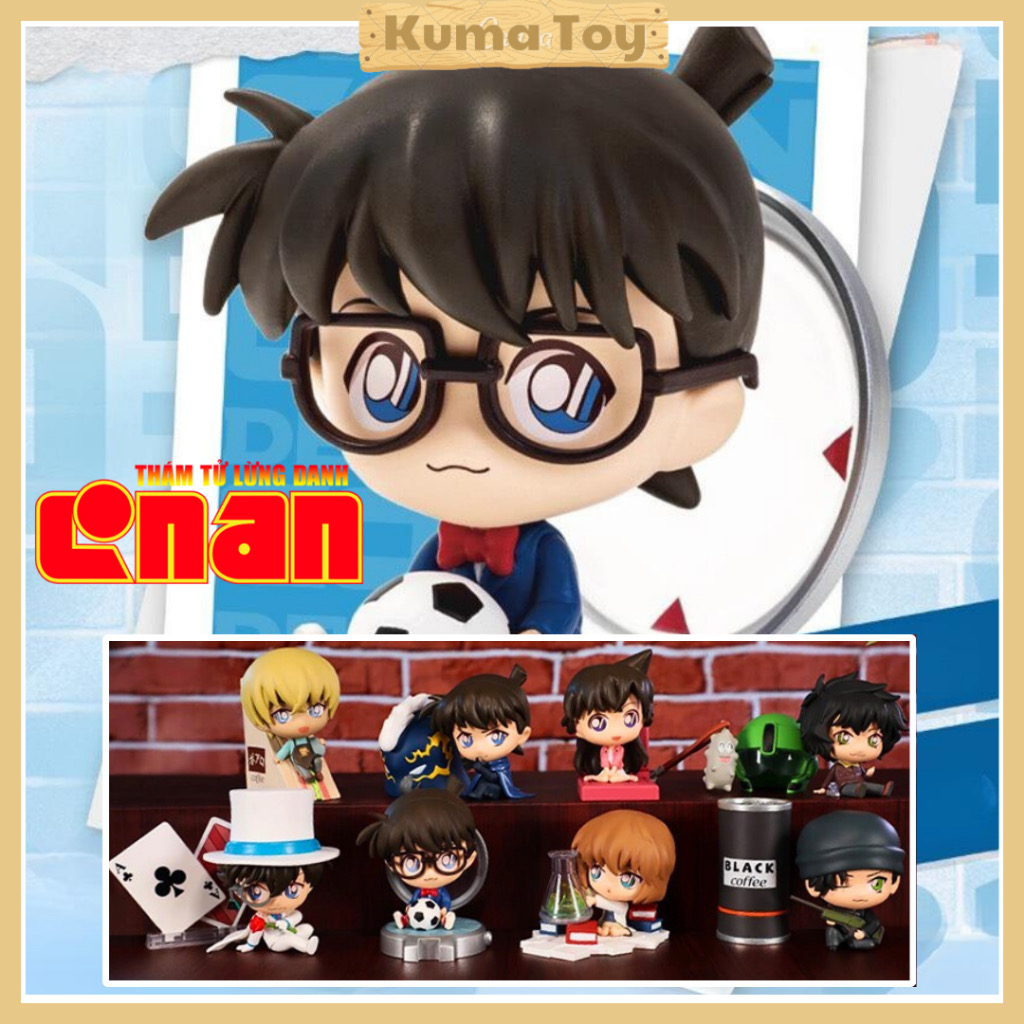 โมเดล โคนัน ได้ 1 ตัว | Detective Conan - Mini Detective Series by LDCX
