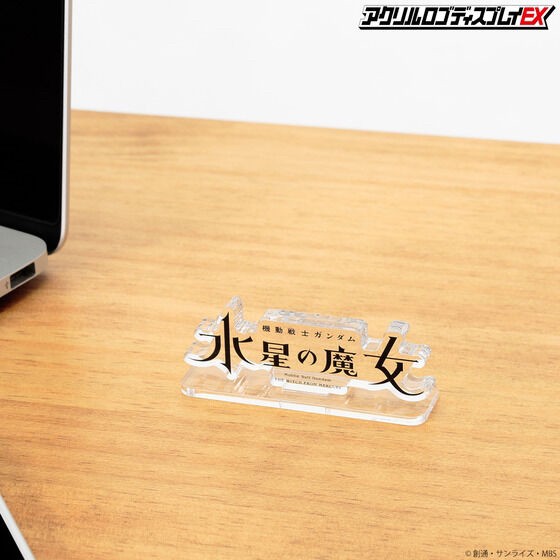 PRE-ORDER : Acrylic Logo Display EX Mobile Suit Gundam The Witch from Mercury (Small)