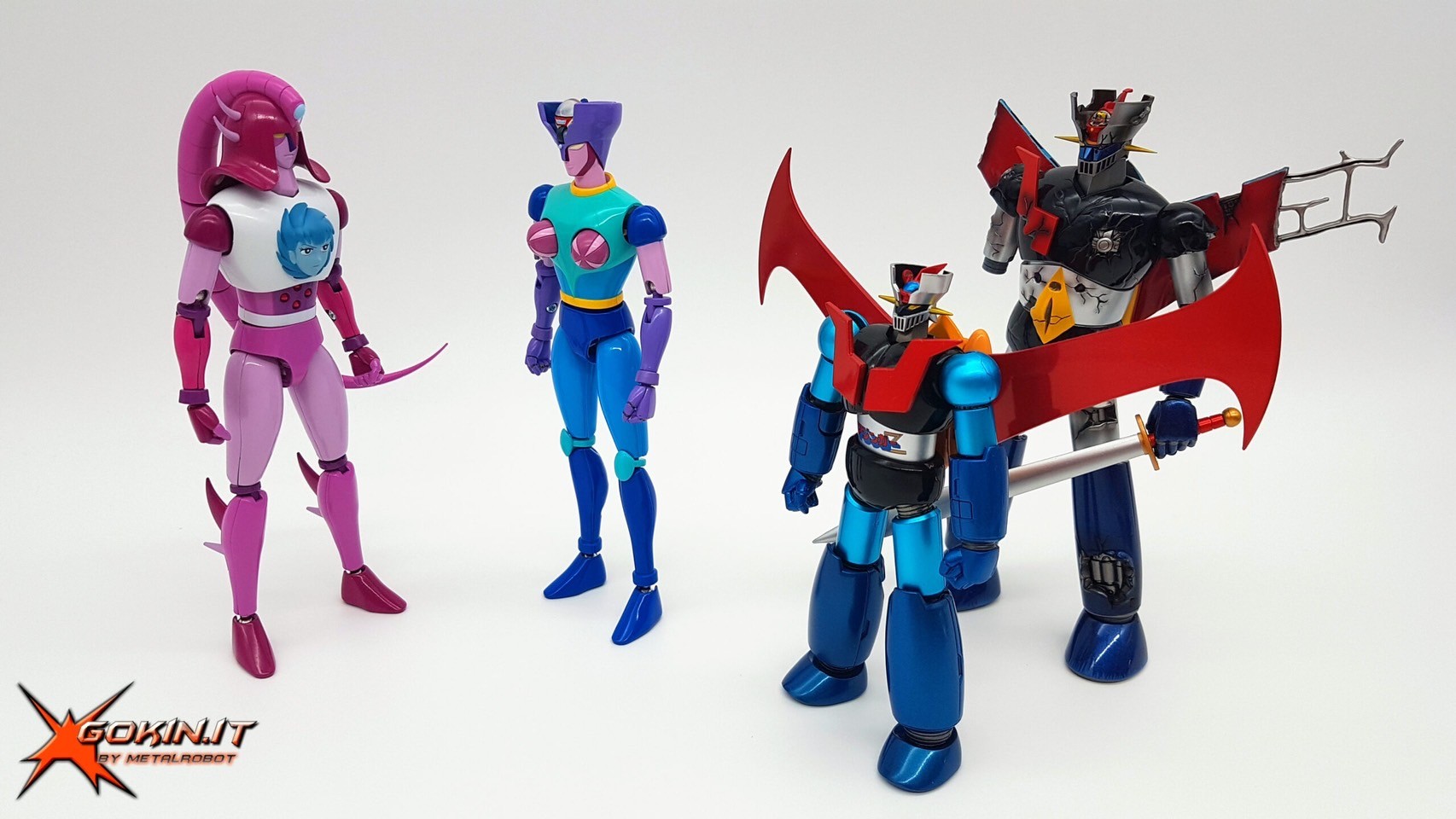 Soul of Chogokin - GX-108 Rhein X1 & Dianan A By Bandai