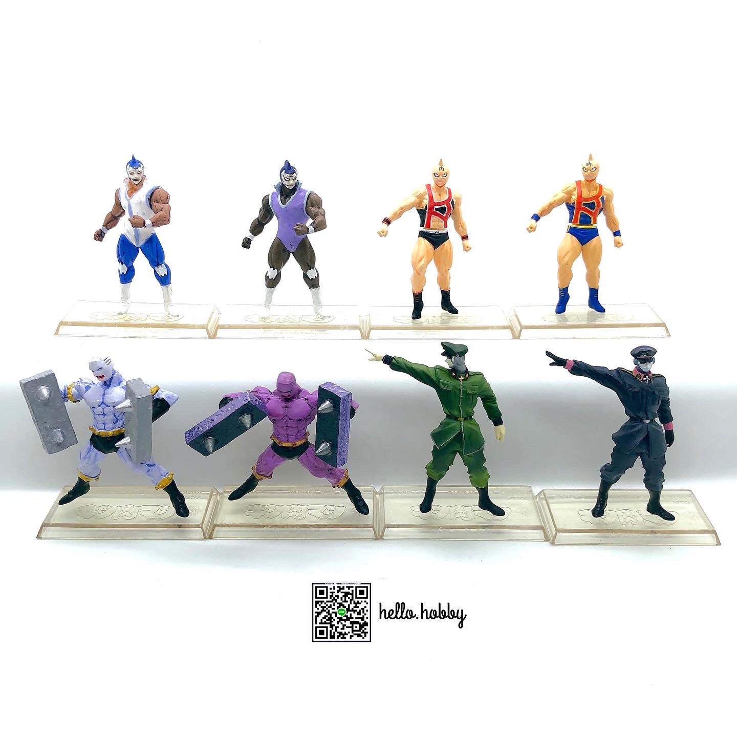 Kinnikuman Super Modeling Soul Of Hyper Figuration Part 2 by Bandai (Set of 18)