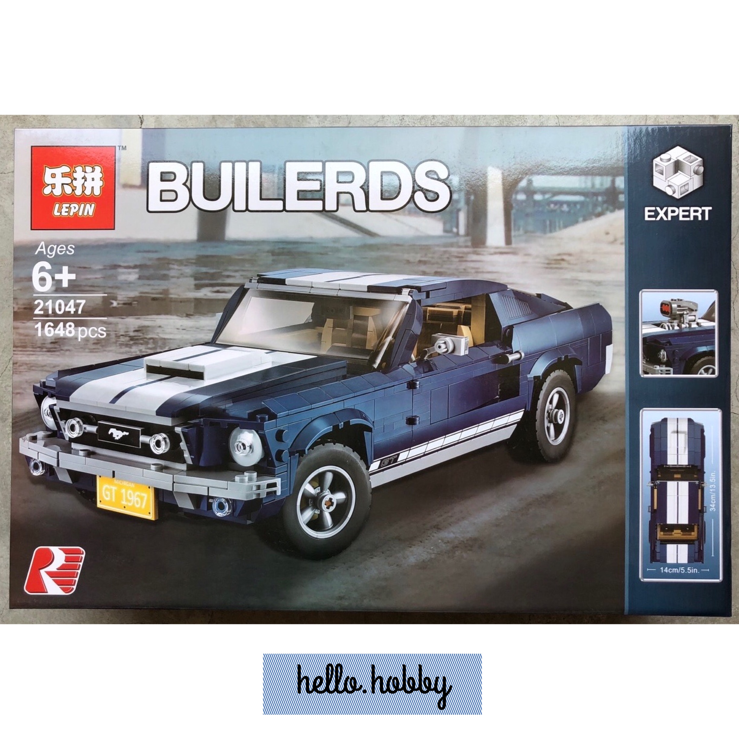 Lepin 21047 Ford Mustang 1648pcs