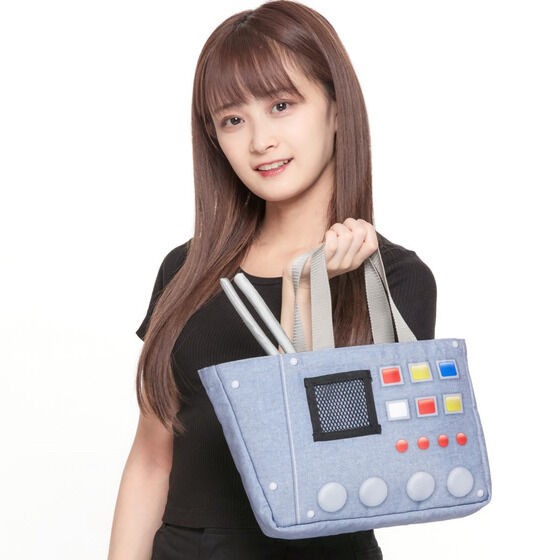 PRE-ORDER : Ultraman Series Alien Zarab Portable Electronic Brain Type Tote Bag