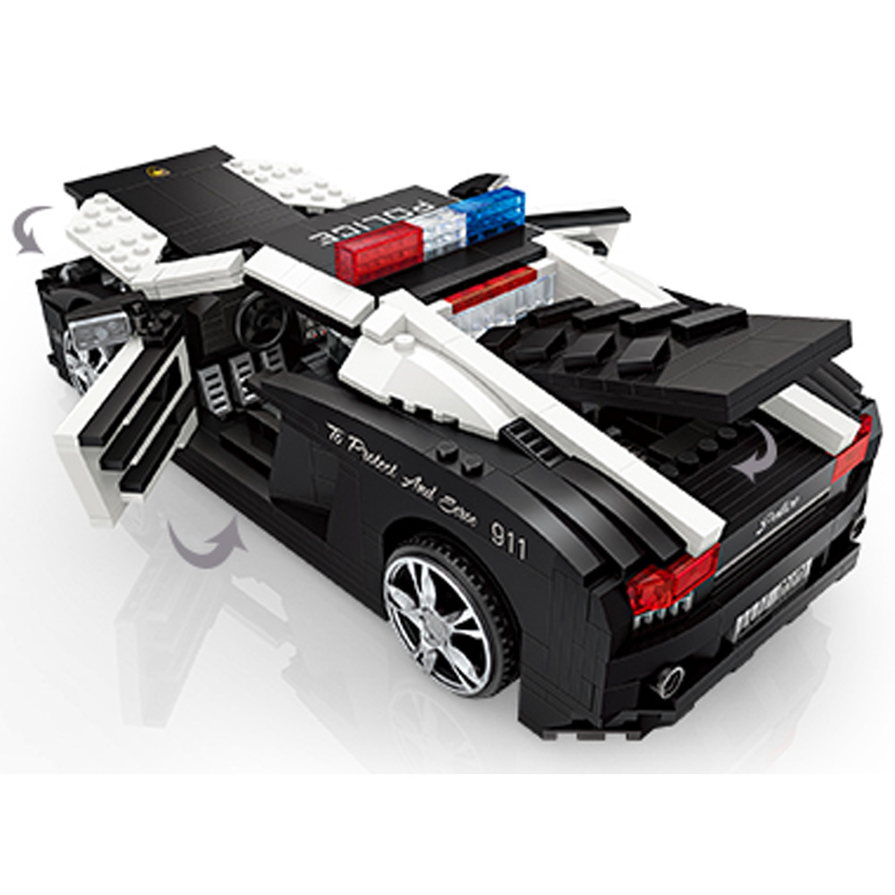 Loz 1113 Police Car 1005pcs