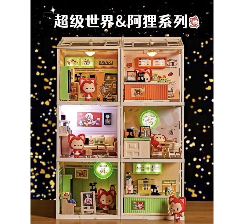 DIY Miniature House บ้านโมเดล ALI the Fox - Fruit Gift Box