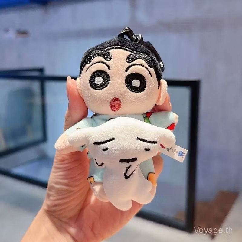 ตุ๊กตาพวงกุญแจ Crayon Shinchan Plush Keychain