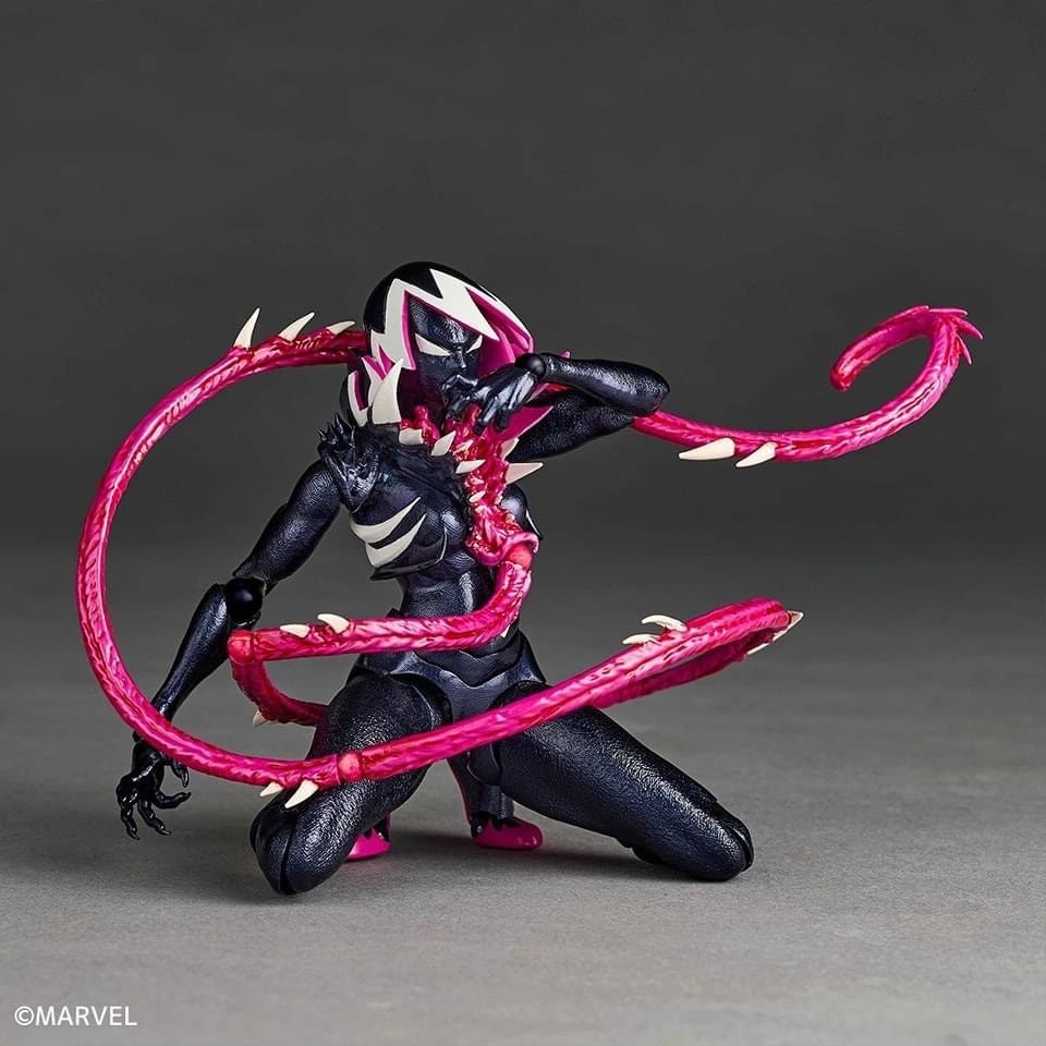 Pre-order : Revoltech Amazing Yamaguchi Gwenom by Kaiyodo