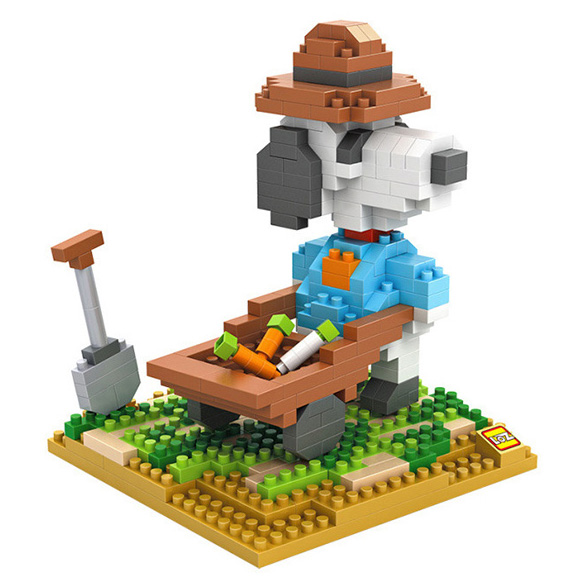 LOZ 9524-9527 Snoopy Set