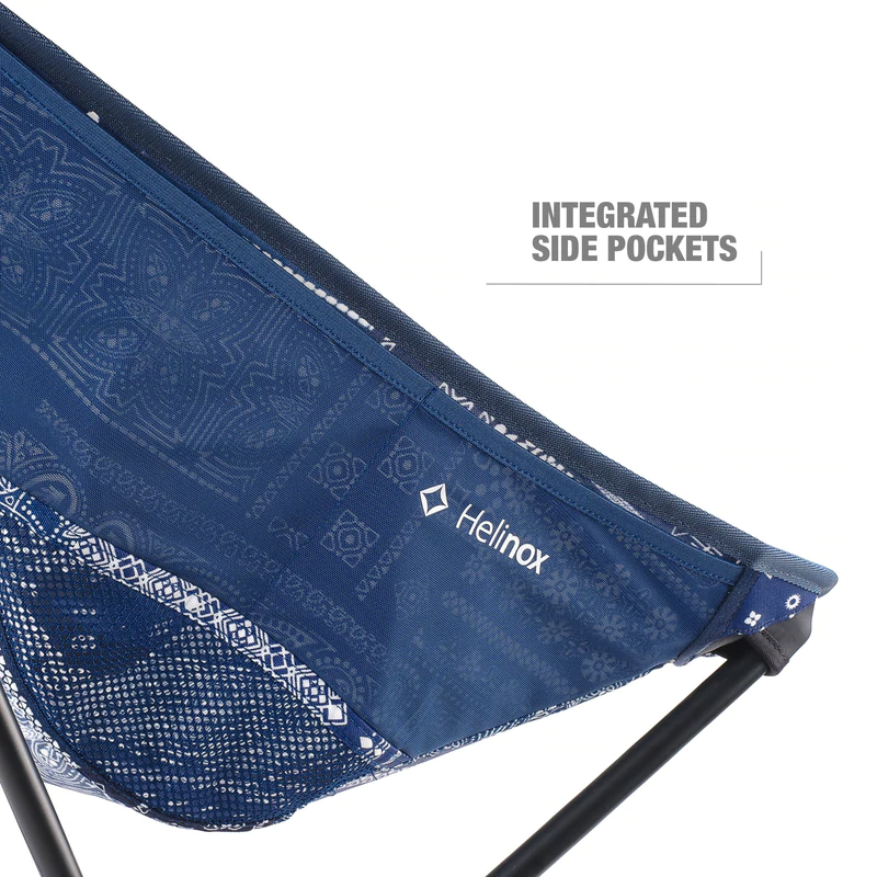เก้าอี้ Helinox sunset chair blue bandana