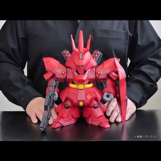 PRE-ORDER : Jumbo Soft Vinyl Figure SD MSN-04 Sazabi -SD Gundam-