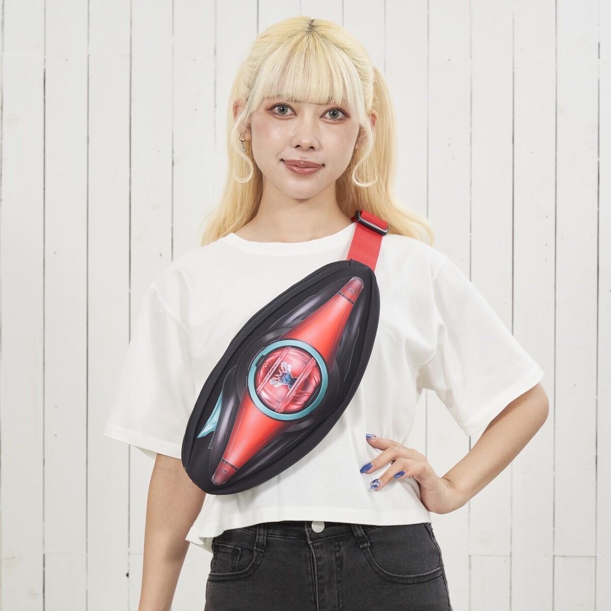 PRE-ORDER : Kamen Rider Zeztz Belt-Style Printed Shoulder Bag