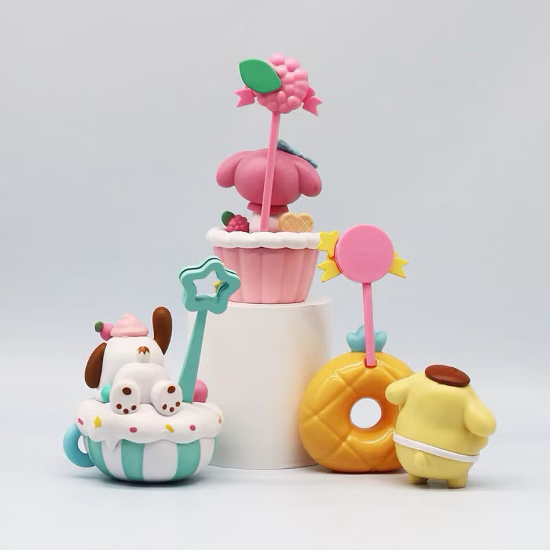 ที่เสียบการ์ด - Sanrio - Sanrio Family Dessert Series Card Holder