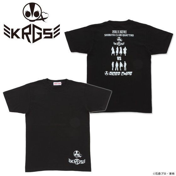 PRE-ORDER : RIDER CHIPS VS Kamen Rider GIRLS ~Sister Battle 2~ T-shirt Kamen Rider GIRLS ver.
