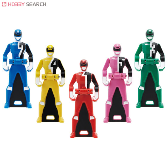 Kaizoku Sentai Gokaiger Ranger Key Set Dekaranger by Bandai