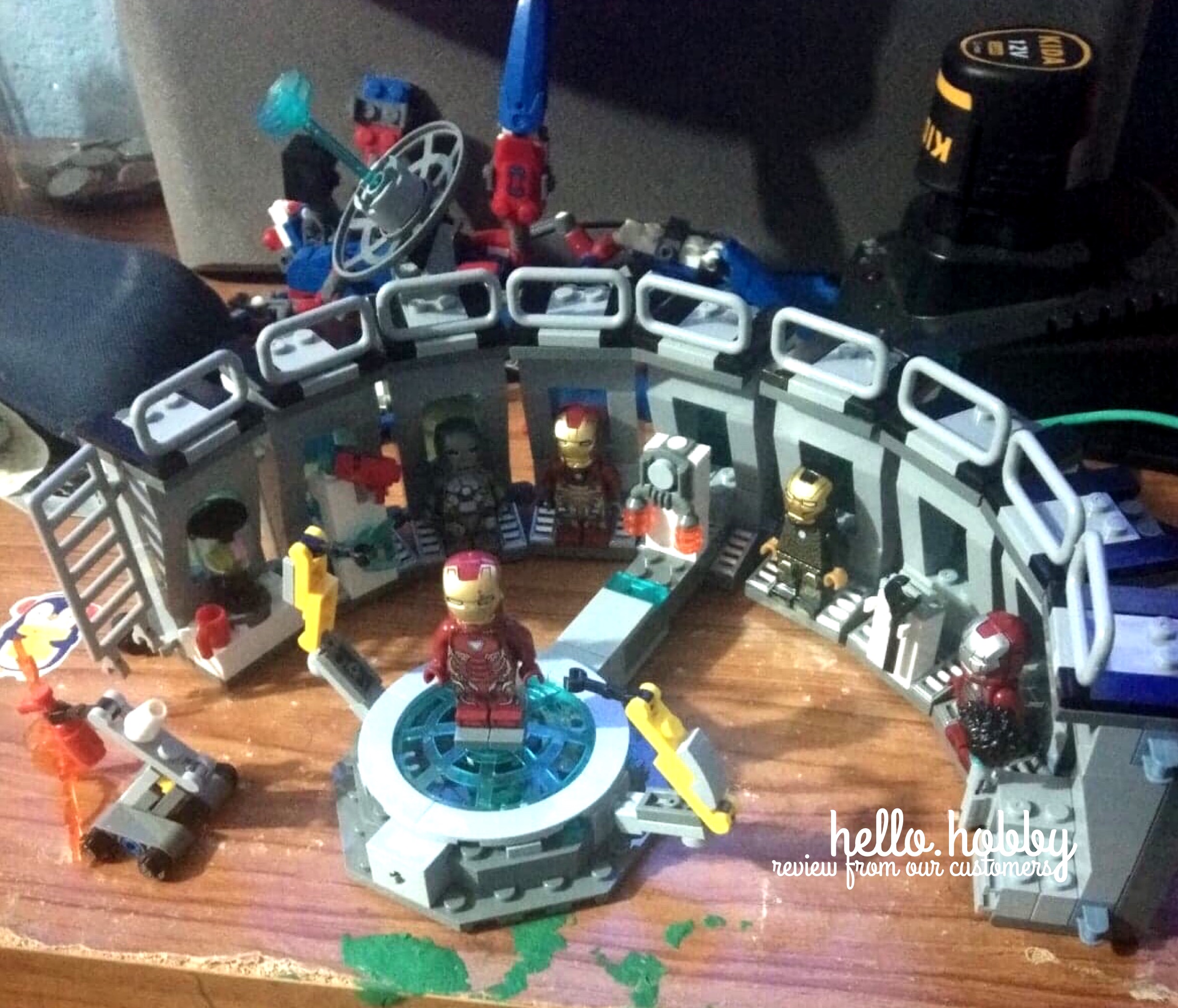 SY 1332 Avengers Iron Man Hall of Armour 524pcs