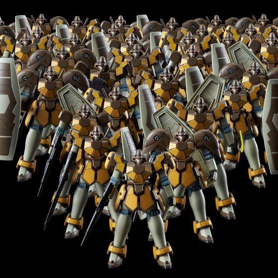 PRE-ORDER : HGAC 1/144 MAGANAC (SET OF 36) PLASTIC MODEL