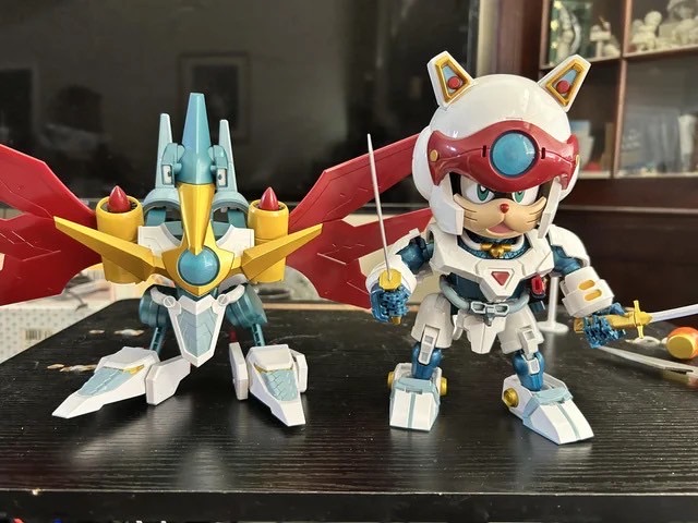 Samurai Pizza Cats Yattarou Alloy Action Figure by HeatBoys