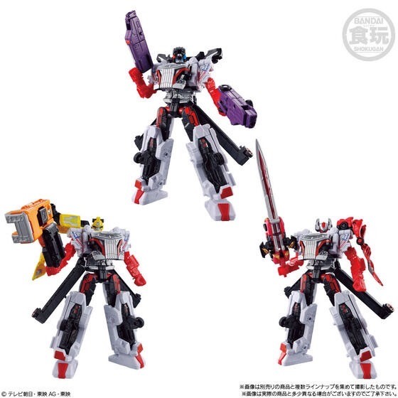 PRE-ORDER : Mini Pla Bakuage Sentai Boonboomger Bakujo Gattai Series 02 BoonBoom Car Set