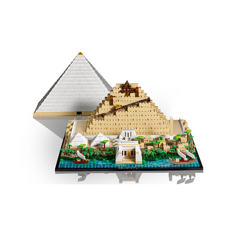 yeabricks 6111Great Pyramid of Giza 1476pcs