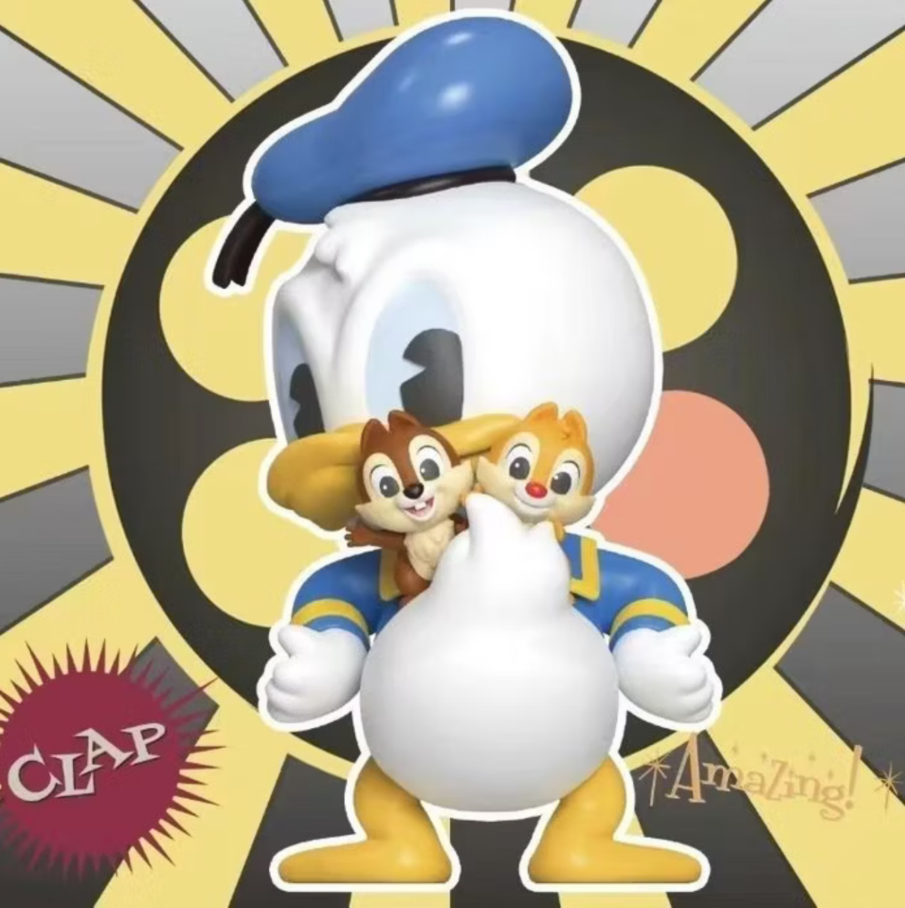 โมเดล ได้ 1 ตัว | Disney - Donald Duck Cover Model Series by Miniso