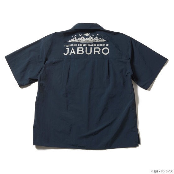 PRE-ORDER : STRICT-G JABURO "Mobile Suit Gundam" Open Collar Shirt
