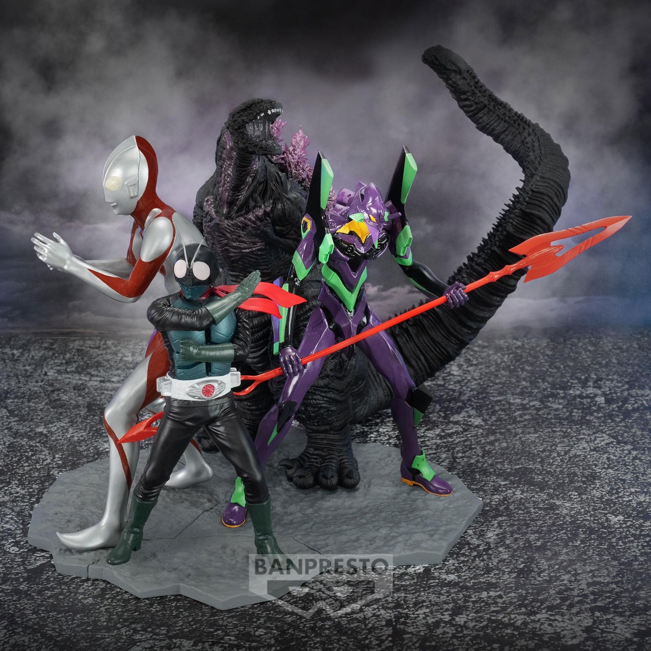 Pre-order : **SJHU Set of 4** SHIN JAPAN HEROES UNIVERSE ART VIGNETTE