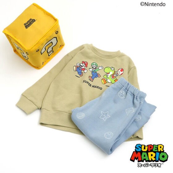 PRE-ORDER : Super Mario Room Wear with Hatena Block Type Box