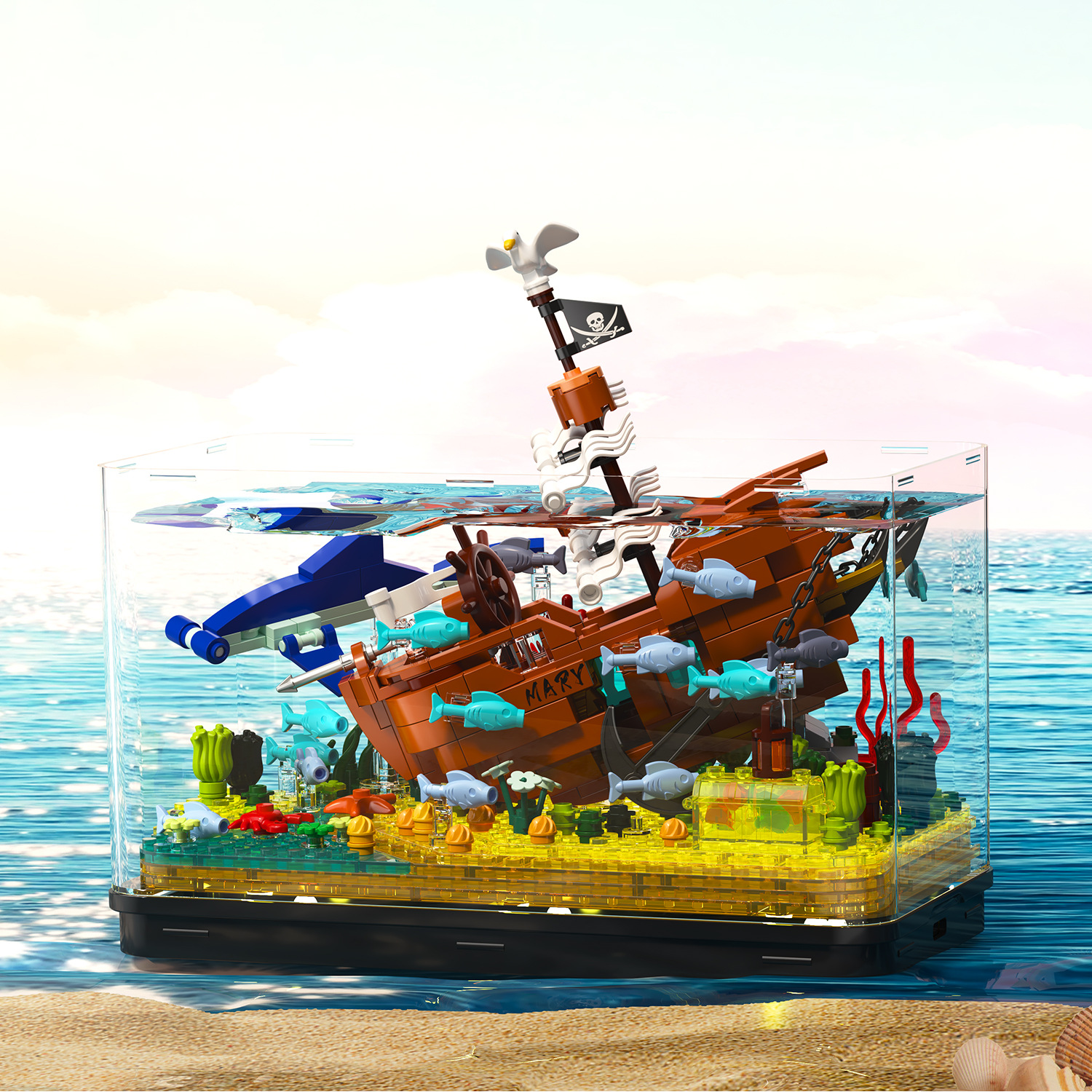 Zhe Gao 662002 Shipwrecks 662pcs