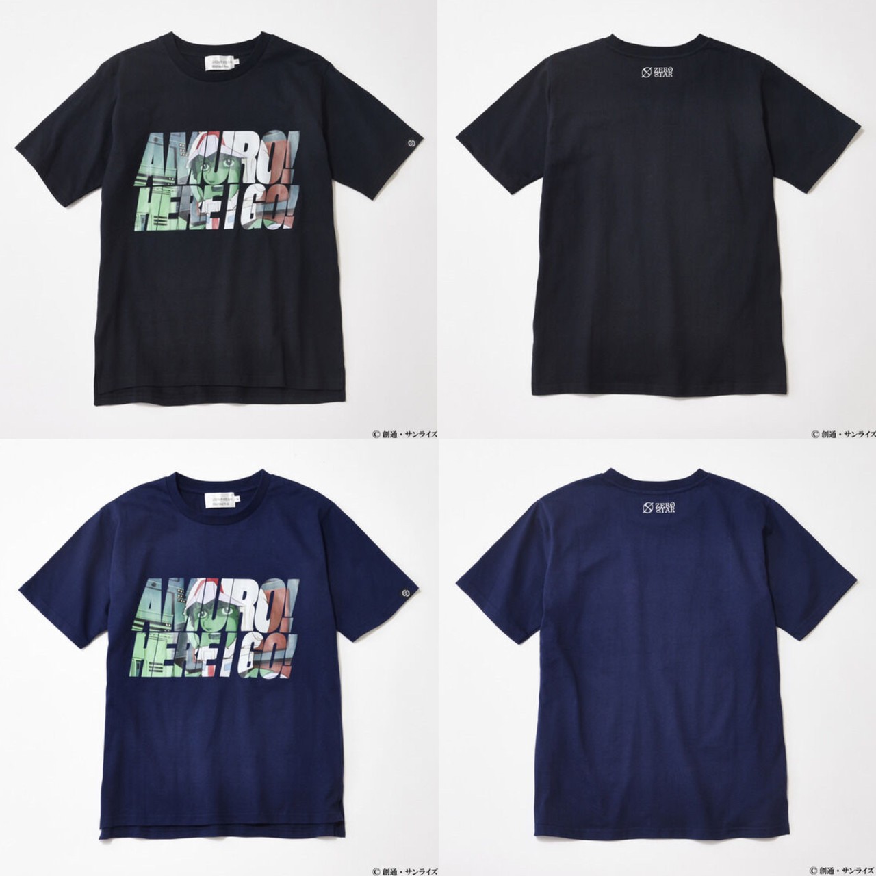 PRE-ORDER : STRICT-G ZERO STAR "Mobile Suit Gundam" T-shirt