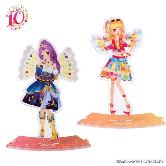 PRE-ORDER : Aikatsu! Acrylic Stand (Data Carddass ver.) [2nd] * Full set with benefits