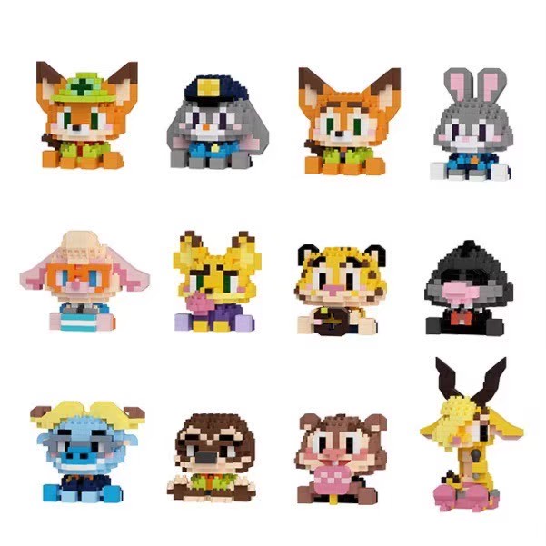 CLC 7349 - 7360 Zootopia Crazy Zoo