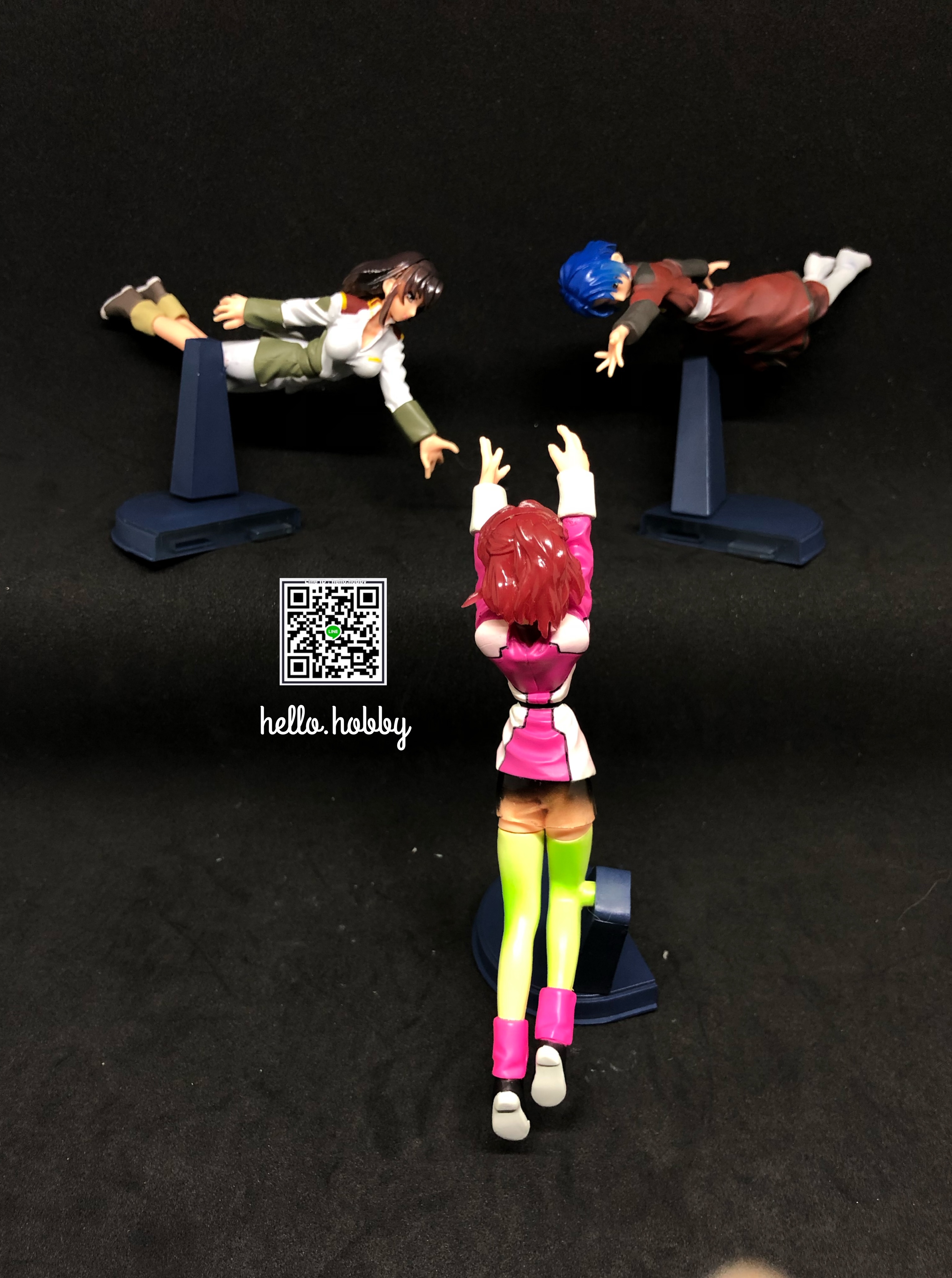 Haro Capsule Gundam SEED 1 New Color Ver. Trading Figure (Set of 6) by MegaHouse