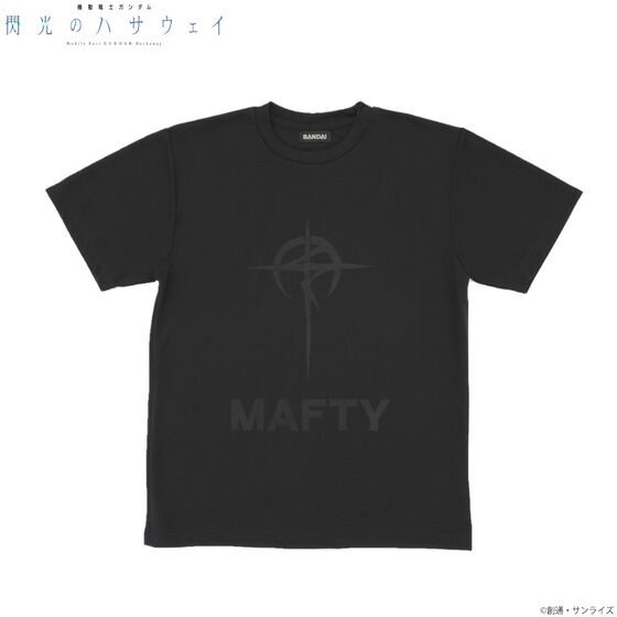 PRE-ORDER : Mobile Suit Gundam BLACK Series Mark Dry T-shirt